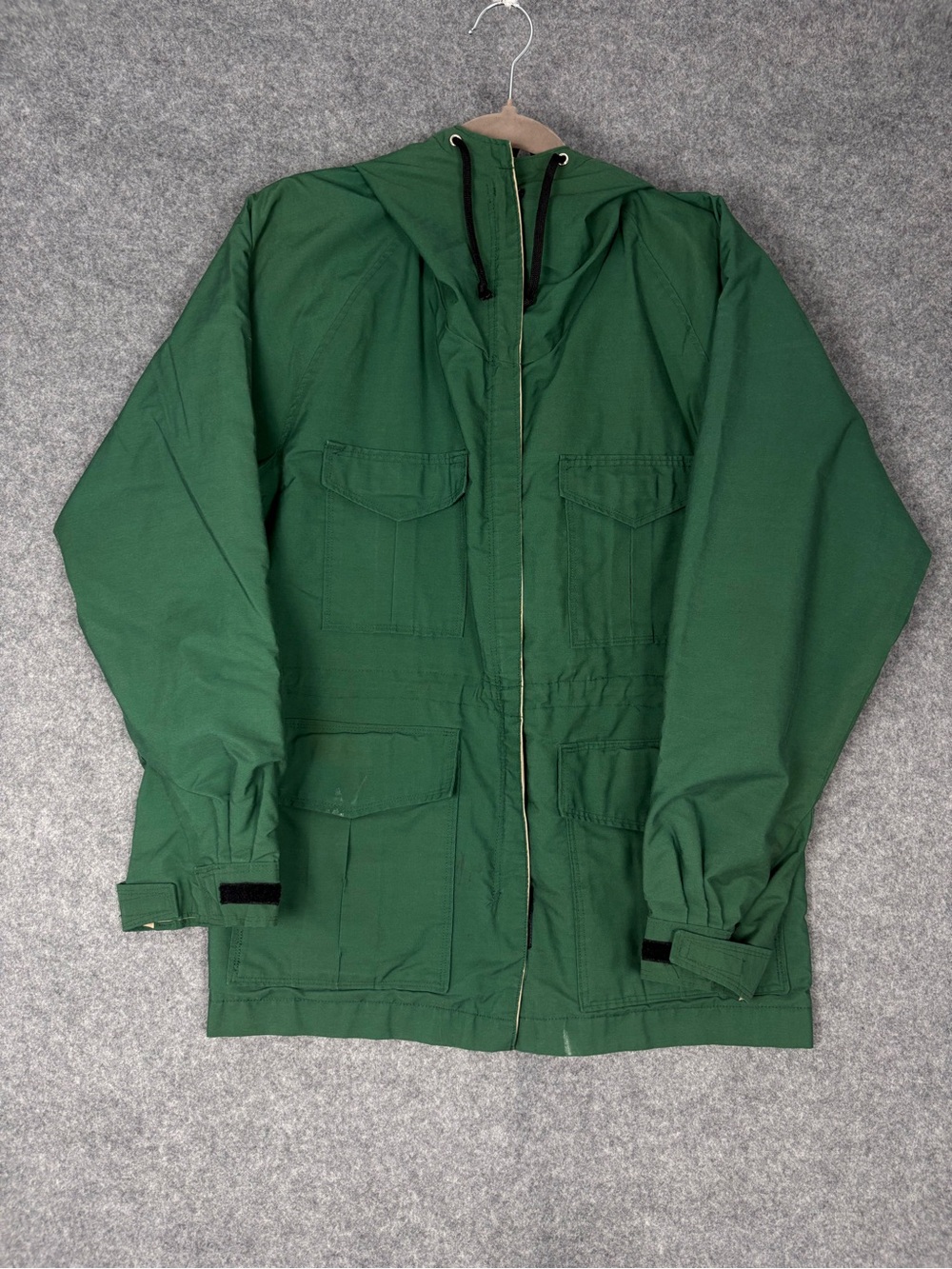 Vintage Frostline Kit Green Hooded Utility Parka Jacket XS